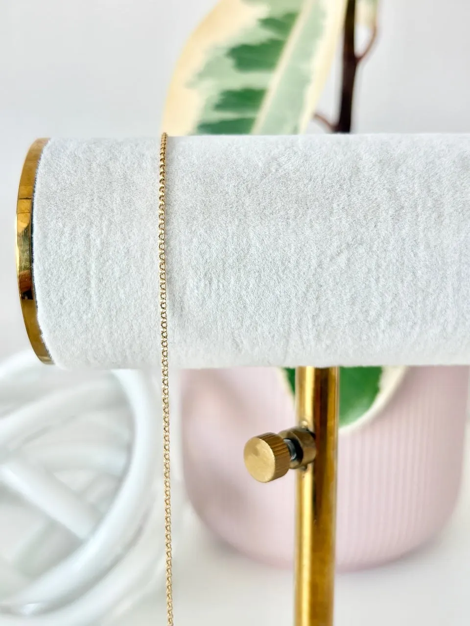14k Gold Fill Rolo Chain — permanent jewellery chain