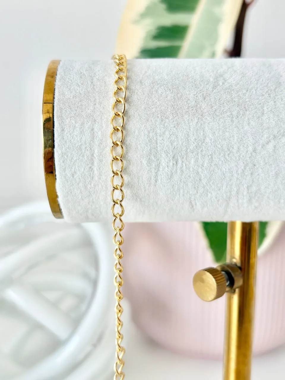14k Gold Fill Heavy Curb Chain — permanent jewellery chain