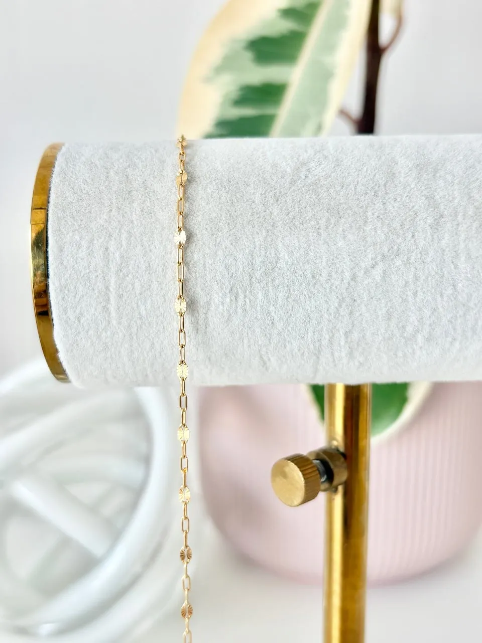 14k Gold Fill Starburst 3:1 — permanent jewellery chain