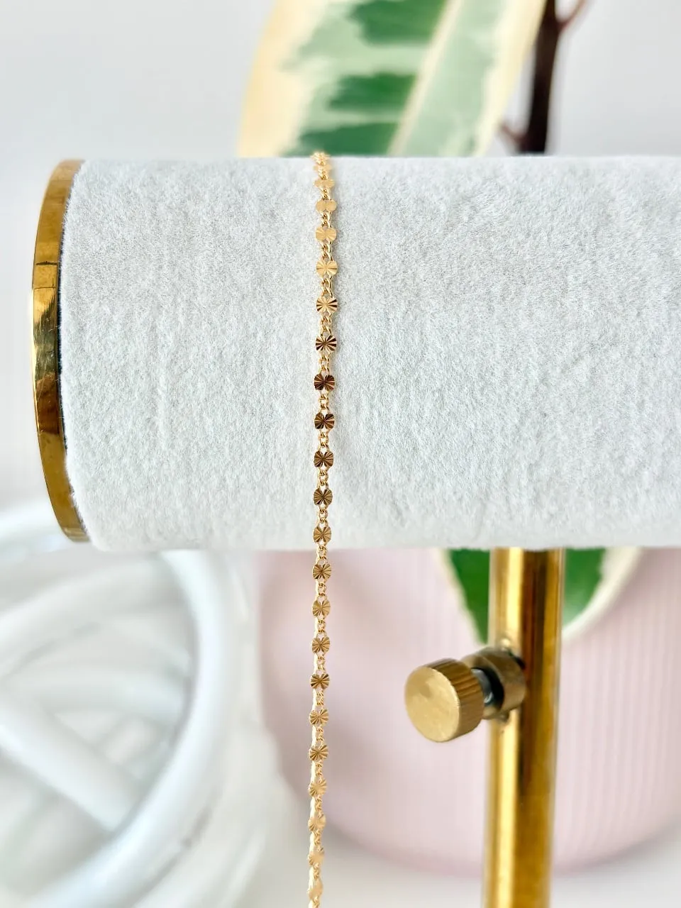 14k Gold Fill Starburst Chain — permanent jewellery chain