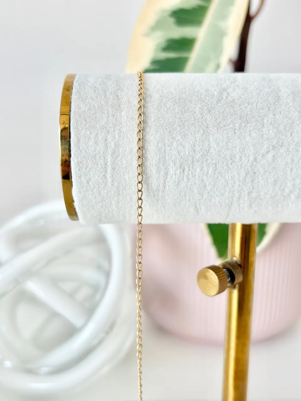 14k Gold Filled Curb Chain — permanent jewellery chain