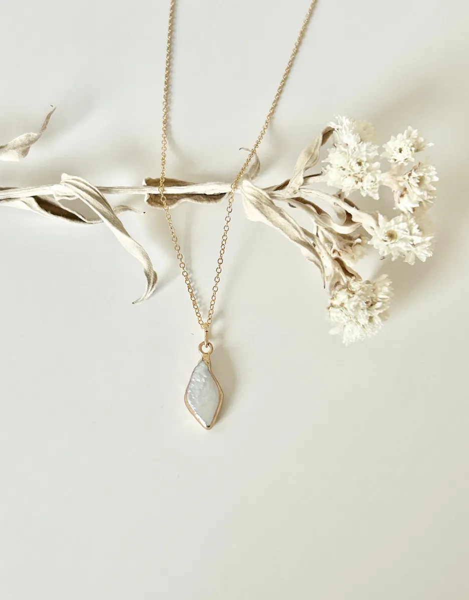Pearl Necklace — handmade by Dirty Bird Jewellery