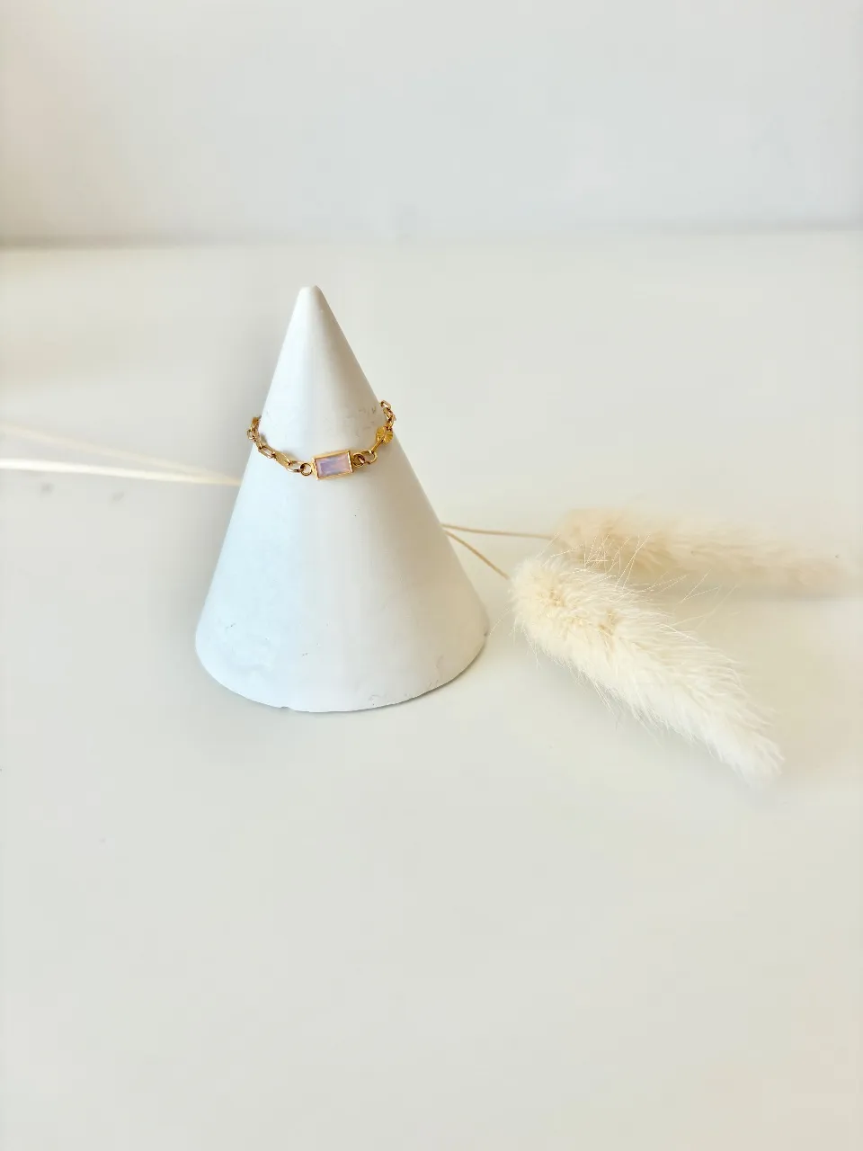 Permanent Rings With Gemstone — handmade by Dirty Bird Jewellery